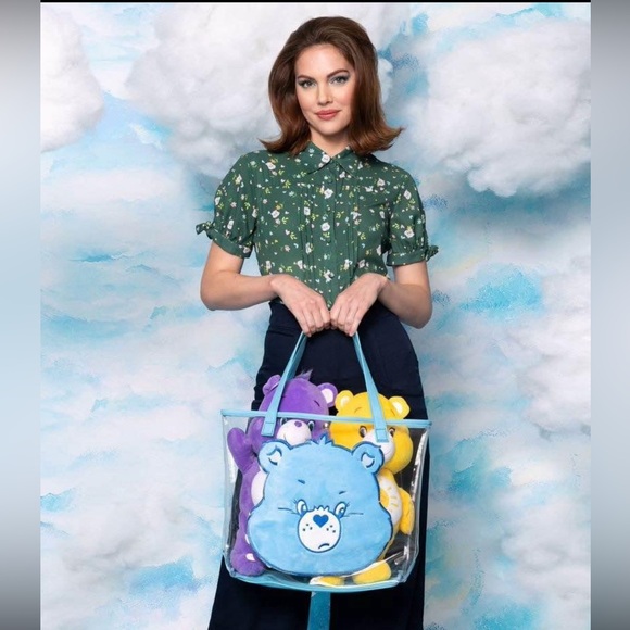 Unique Vintage Handbags - New Grumpy Carebear, X unique vintage tote/bag